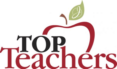 top teacher|to recognize top teachers.